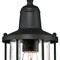 Westinghouse Pendant Outdoor 60W Crestview, Textured Black Clear Seeded Glass 6334800 - alternate 4